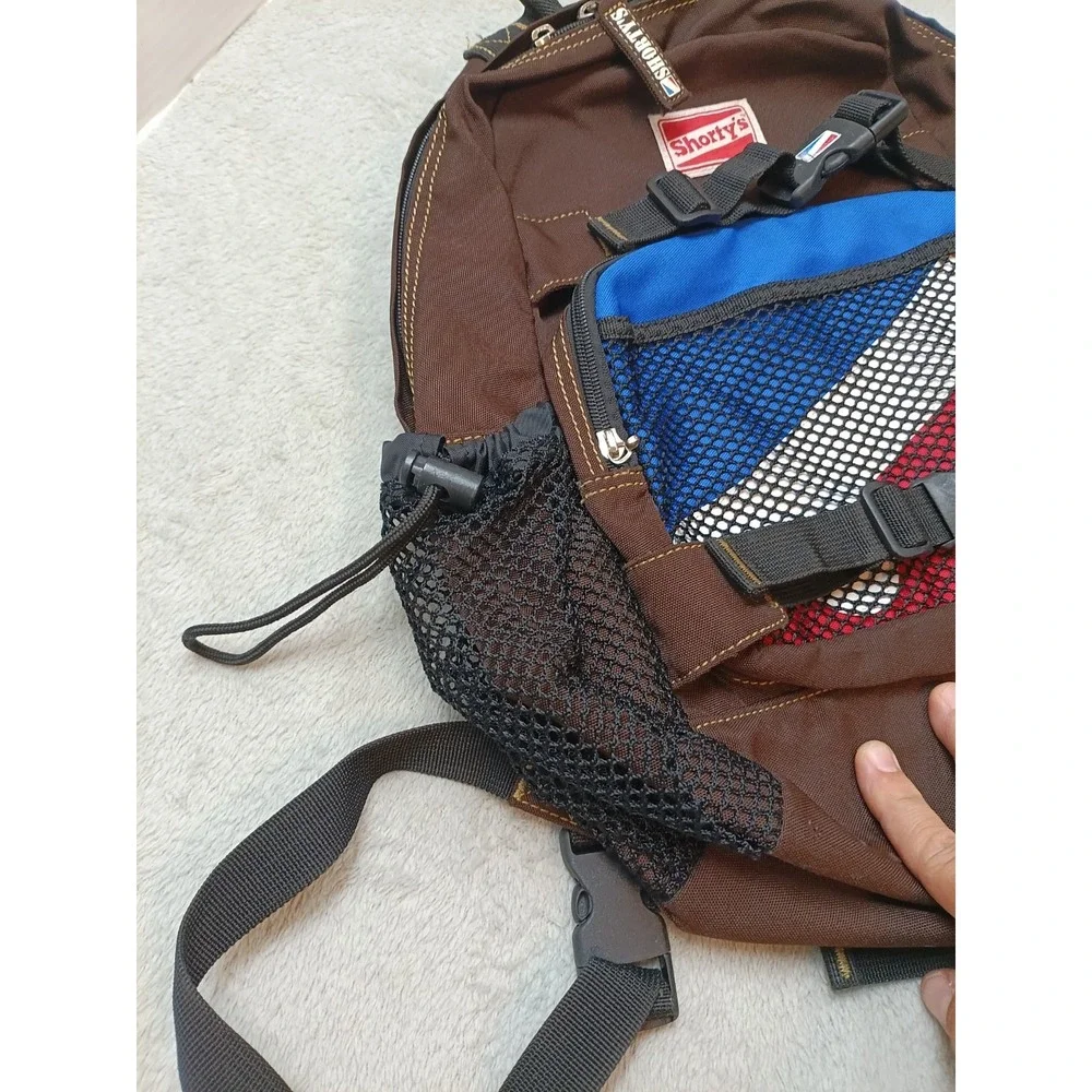 Vintage '90S Shorty's Skate Backpack Brown Skater Grunge Chad Muska Y2k Rare.